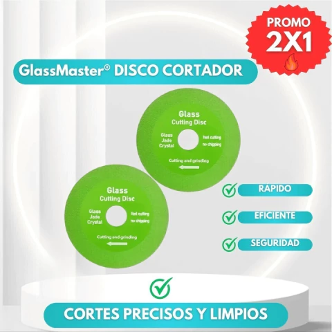 ¡PROMO 2X1! GlassMaster® Disco Cortador de Vidrio y Cerámica - comprar online