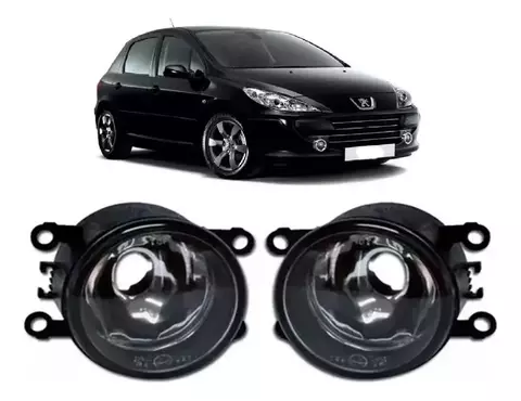juego de faros auxiares peugeot 307 mod 2006 - 2010