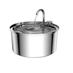 Alimentador de água para animais de estimação, aço inoxidável, fonte de ág - comprar online