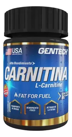 Gentech Carnitina 90 Capsulas