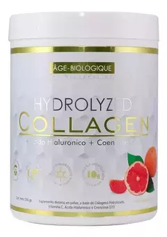 Colageno Hidrolizado Age Biologique 200gr Hialuronico Q10