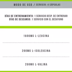Bcaa 2000 X 120 Caps Star Nutrition Aminoácidos Ramificados - OESTE DEPORTE