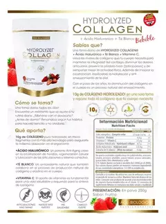 Colageno Hidrolizado Age Biologique 200gr Hialuronico Q10 PACK en internet