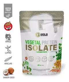 Gold Nutrition Vegetal Protein Isolate 2Lbs - comprar online