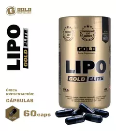 Gold Nutrition Lipo Gold Elite 60 Capsulas - comprar online