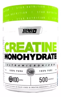 Star Nutrition Creatina Monohydrate Ultramicronizada 500grs