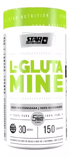 Star Nutrition L-glutamina En Polvo - Pote 150g