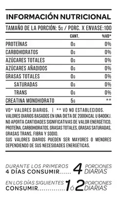 Star Nutrition Creatina Monohydrate Ultramicronizada 500grs - comprar online