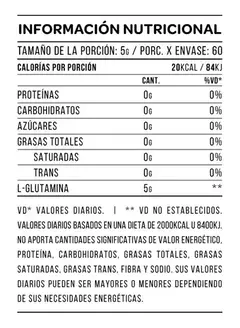 Star Nutrition L-Glutamina 300 grs - comprar online