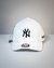 Boné NY Yankees branco/preto - aba curva na internet