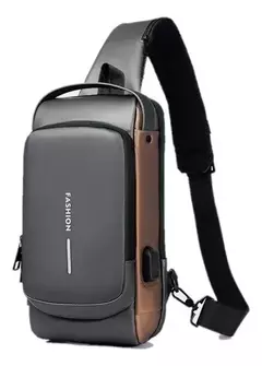MOCHILA IMPERMEABLE ANTIRROBO CON PUERTO USB - comprar online