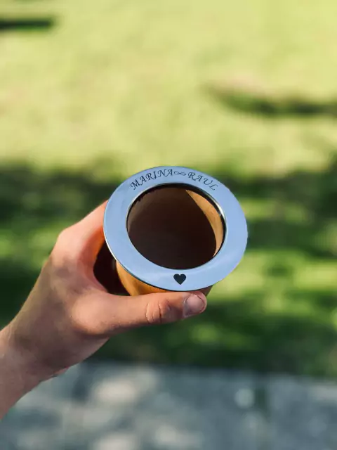 Camionero de algarrobo + grabado laser personalizado