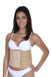15001 - Faixa abdominal elástica unissex com 20cm de largura e velcro