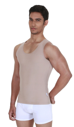 20009 - Camiseta masculina longa sem fecho