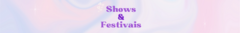 Banner da categoria Shows e Festivais