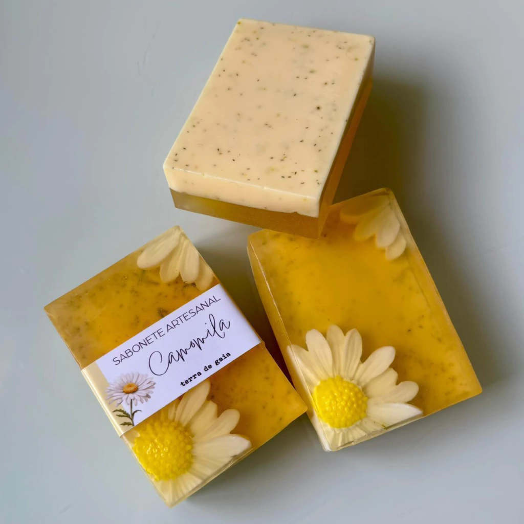 Sabonete Artesanal de Camomila
