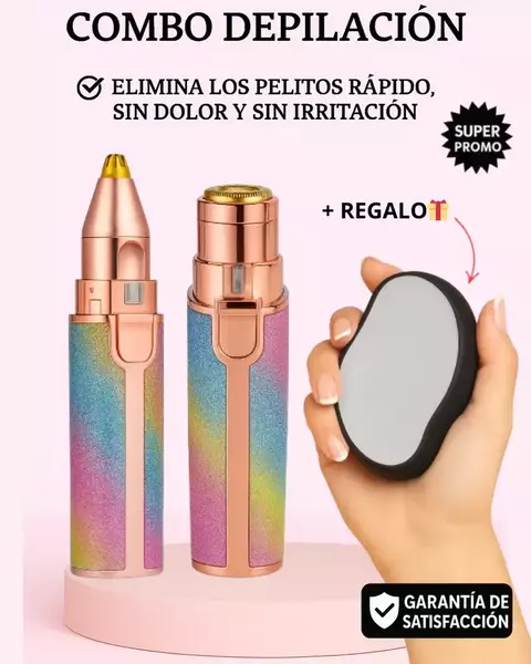Dermaline Nubio Depiladora 2 en 1 + REGALO - comprar online