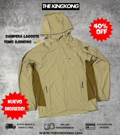 CAMPERA LACOSTE TENIS DJOKOVIC - CALIDAD IMPORTADA 40% OFF