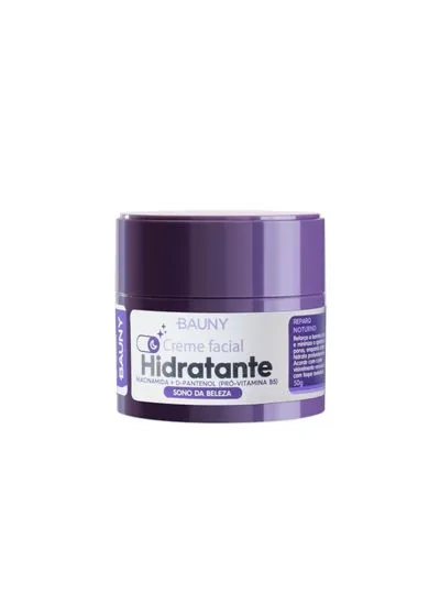 Bauny Hidratante Facial Noturno 50g
