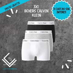BOXERS CALVIN KLEIN PROMO 3X1 - comprar online