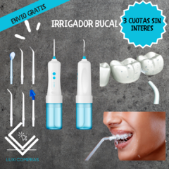 IRRIGADOR BUCAL+ BLANQUEADOR DENTAL DE REGALO - comprar online