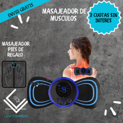 Electro Estimulador Muscular + Masajeador de pies DE REGALO!