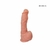 Dildo Cyber Suck N2 de color piel, diseñado para la estimulación sexual, con base de succión.