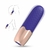 Vibrador sexual compacto y ergonómico en color azul y rosa, diseñado para estimulación del clítoris con tecnología vortex