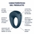 Anillo vibrador Power Ring de Satisfyer, diseñado con silicona suave y flexible, ideal para disfrutar momentos íntimos.
