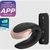 Estimulador de clítoris Satisfyer Double Black Love con control remoto y opción de app gratuita.