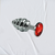 Plug Anal Metal Waves con Joya Large Infarta Toys - comprar online