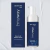 Envase y caja de espuma de higiene íntima para hombres My Way de 150 ml, en envase con dispensador y diseño en tonos azul y blanco, marca Sexitive Lab.