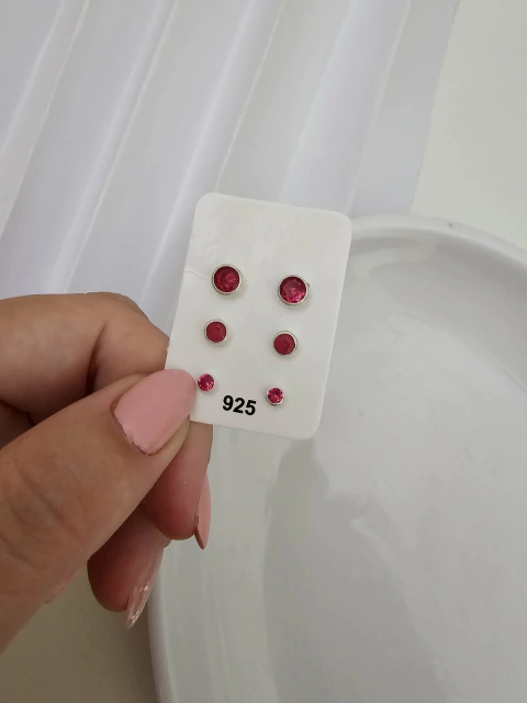 TRIO CRAVAÇÃO INGLESA VERMELHO