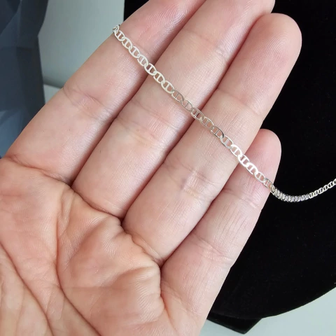 COLAR CORRENTE PIASTRINE 70CM - comprar online