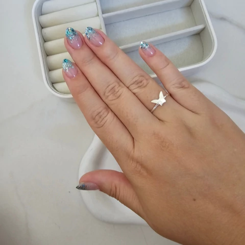 ANEL BORBOLETA ORIGAMI - comprar online