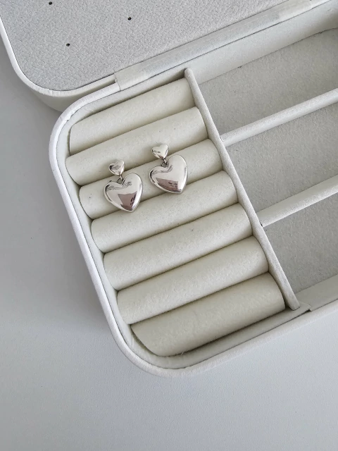 BRINCO CORAÇÃO DUPLO ORGÂNICO