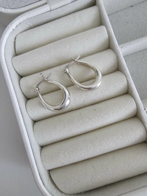 ARGOLA CLICK ELETROFORMAÇÃO OVAL P