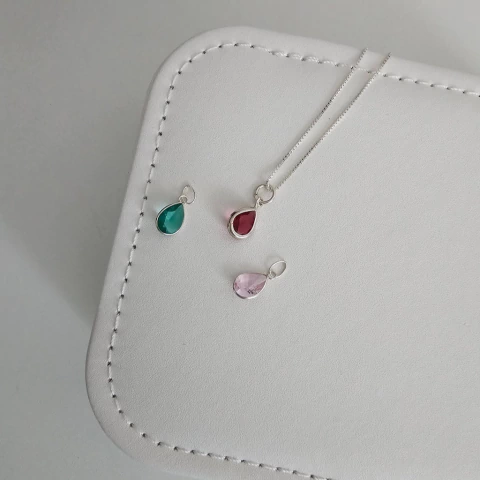 COLAR PONTO DE LUZ GOTA - comprar online