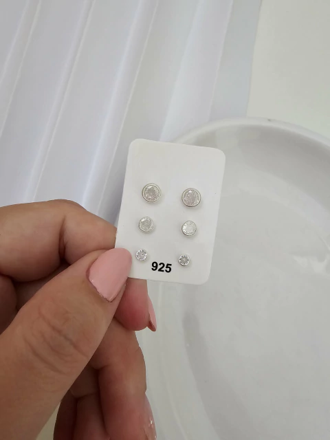 TRIO CRAVAÇÃO INGLESA CRISTAL