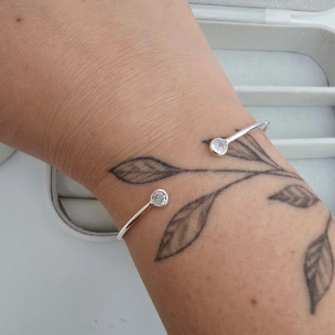 BRACELETE ZIRCONIAS REGULÁVEL - comprar online