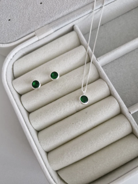 CONJUNTO CRAVAÇÃO INGLESA VERDE