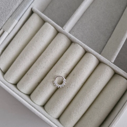 PIERCING HELIX CRAVEJADO PONTAS