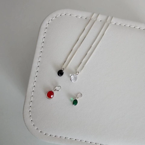 COLAR PONTO DE LUZ REDONDO