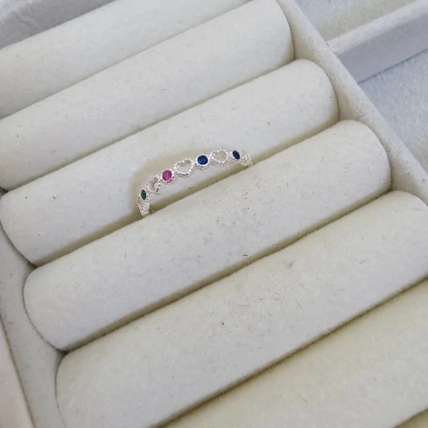 ANEL CORAÇÕES COLORIDO - comprar online