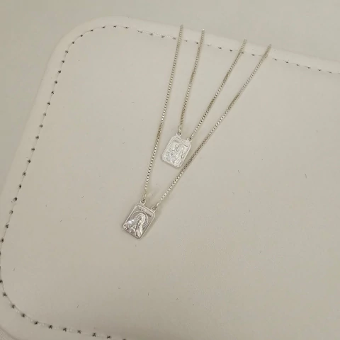 ESCAPULÁRIO SAGRADO CORAÇÃO E NOSSA SENHORA DO CARMO - comprar online