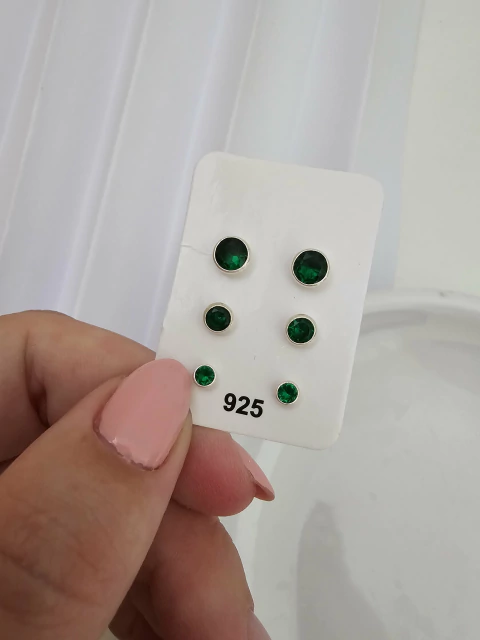 TRIO CRAVAÇÃO INGLESA VERDE