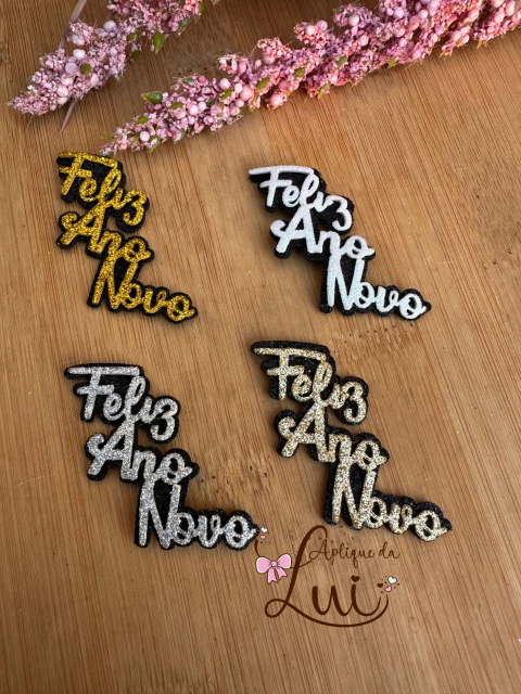 Aplique Nome Feliz Ano Novo - comprar online