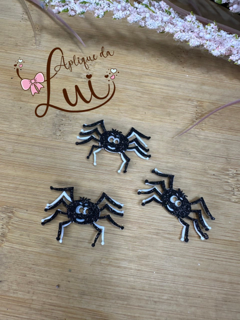 Aplique Aranha 3D (para laco) - comprar online