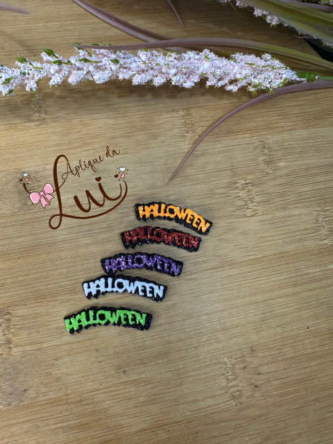 Aplique nome Halloween (para laço) - comprar online