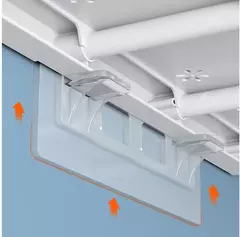 Ganchos X4 Adhesivo Para Estantes Placard Cocina Hogar - Volterna